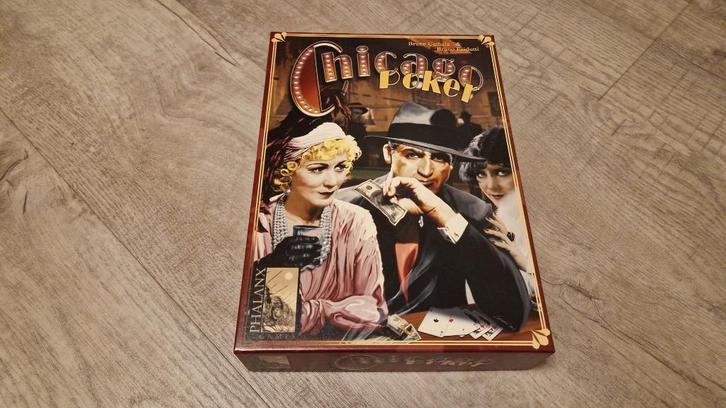 Bordspel Chicago Poker, Hobby en Vrije tijd, Gezelschapsspellen | Bordspellen, Gebruikt, Ophalen of Verzenden