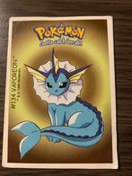 Pokemonkaart - Vaporeon #134, Ophalen of Verzenden, Gebruikt, Losse kaart