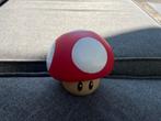 Toad spaarpot mushroom paddestoel uit Super Mario Bros, Ophalen of Verzenden, Kunststof, Strip- of Tekenfilmfiguur