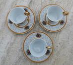 3 x Yamasen Gold Collection Super Mokka / Espresso K + S, Huis en Inrichting, Nieuw, Ophalen of Verzenden, Bord(en), Wedgwood