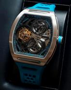 Tourbillon Skeleton Zeroo T4 Limited Edition JAPAN RM blauw, Overige merken, Staal, Polshorloge, Nieuw