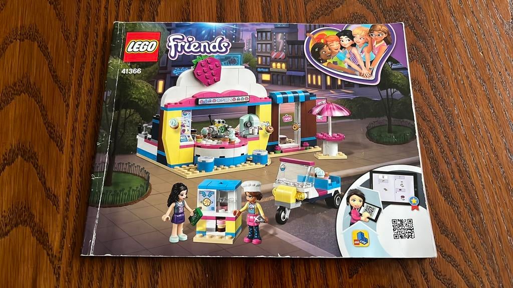 Lego Friends Cupcake Cafe Nummer 41366, Ophalen of Verzenden, Gebruikt
