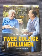 Twee gulzige Italianen,  antonio carluccio, gennaro contaldo, Boeken, Kookboeken, Ophalen of Verzenden, Zo goed als nieuw