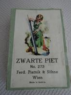 Zwarte Piet kaartspel van Ferd. Piatnik & Sohne uit 1950, Verzamelen, Speelkaarten, Jokers en Kwartetten, Ophalen of Verzenden