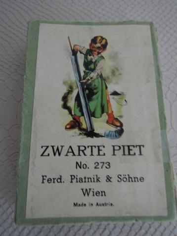 Zwarte Piet kaartspel van Ferd. Piatnik & Sohne uit 1950 beschikbaar voor biedingen