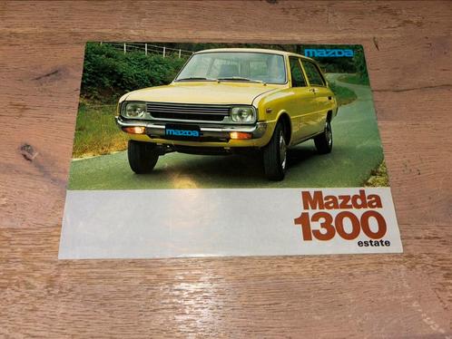 Folder Mazda 1300 Estate 1976, Boeken, Auto's | Folders en Tijdschriften, Gelezen, Ophalen of Verzenden