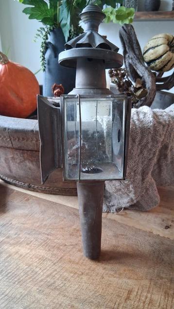 Oude Koetslantaarn / Paardenlamp Vintage  koetslamp  beschikbaar voor biedingen