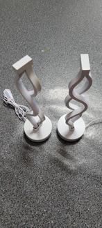 2 moderne USB LED tafellampjes, Kunststof, Nieuw, Ophalen of Verzenden, Modern
