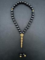 Tasbih Gebedskralen 33 Kralen - Handgemaakt, Zwart, Nieuw, Ophalen of Verzenden, Overige materialen