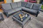 Loungeset aluminium, Tuin en Terras, Tuinsets en Loungesets, Ophalen, 5 zitplaatsen, Aluminium, Loungeset