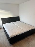 Luxe 2-persoons elektrisch verstelbaar bed + matrassen, Ophalen, Verstelbaar, Tweepersoons, Zo goed als nieuw