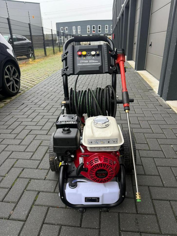 Hogedrukreiniger SW-190, Tuin en Terras, Hogedrukreinigers, Zo goed als nieuw, Benzine, Met regelbare waterdruk, Ophalen