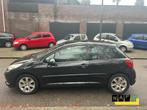 Peugeot 207 1.6-16V XS Pack PANORAMA DAK,NAVI,LEDEREN BEKLED, Auto's, Gebruikt, Zwart, 4 cilinders, 1188 kg