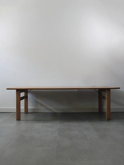Vintage Deense zeldzame salontafel, Børge Mogensen No 262, Huis en Inrichting, Tafels | Salontafels, Zo goed als nieuw, 50 tot 75 cm