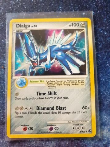 Pokémon kaart Dialga lv 63 holo #4 Majestic Dawn  beschikbaar voor biedingen