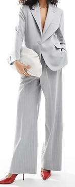 Mango MNG licht grijs pak maat M, Maat 38/40 (M), Kostuum of Pak, Mango, Nieuw