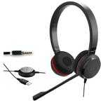 [NIEUW] Jabra Evolve 30 II USB MS Stereo Headset, Nieuw, On-ear, Ophalen of Verzenden, Volumeregelaar