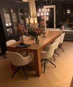 Grote eetkamertafel 2.40, Ophalen, Zo goed als nieuw, 75 m² of meer, Laminaat