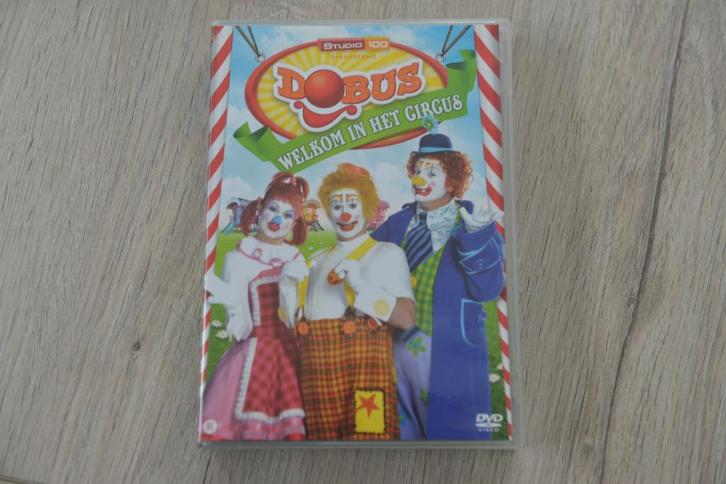 STUDIO 100 == DOBUS == WELKOM IN HET CIRCUS 4 verhaaltjes, Cd's en Dvd's, Dvd's | Kinderen en Jeugd, Alle leeftijden, Verzenden