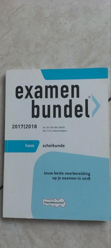 Examenbundel Scheikunde HAVO 2017/2018 beschikbaar voor biedingen