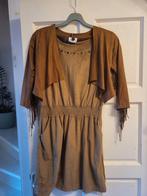 CARNAVAL Indianen kleding jurkje, jasje, sjaal, Kleding | Dames, Ophalen of Verzenden, Zo goed als nieuw, Carnaval