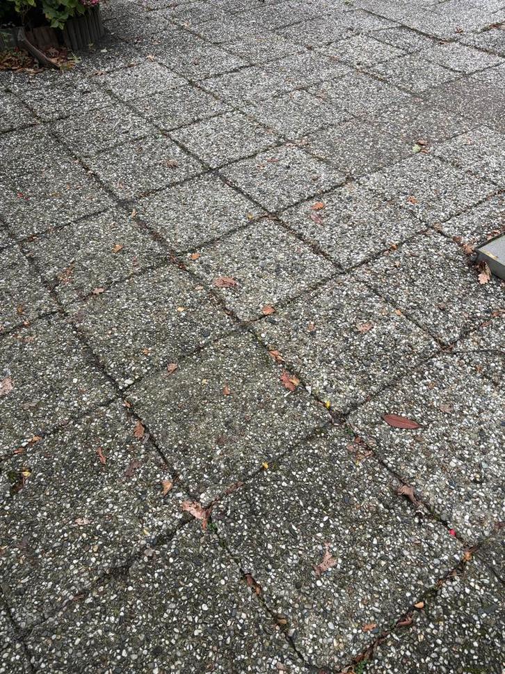 Gratis Gebruikte Betonnen Terrastegels - 200m²+, Tuin en Terras, Tegels en Klinkers, Gebruikt, Terrastegels, Beton, 10 m² of meer