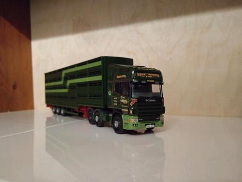 Scania 164 vee oplegger Henry Thomson Corgi, Hobby en Vrije tijd, Modelauto's | 1:50, Nieuw, Bus of Vrachtwagen, Corgi, Ophalen of Verzenden