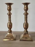 koperen kandelaar, Antiek en Kunst, Ophalen of Verzenden, Koper of Brons