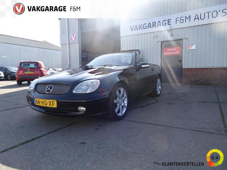 Mercedes-Benz SLK 200 K Youngtimer, leder, Nederlands geleve, Auto's, Mercedes-Benz, Bedrijf, Te koop, SLK, ABS, Airbags, Airconditioning