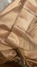 Gordijnen Set - Champagne & Klassiek Motief, Huis en Inrichting, Gebruikt, 100 tot 150 cm, 200 cm of meer, Beige