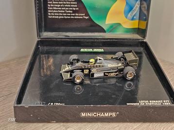 Lotus 97T, Ayrton Senna #12, Winner GP Portugal 1985. beschikbaar voor biedingen