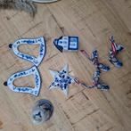 Delfts blauwe kersthangers, Diversen, Kerst, Ophalen of Verzenden, Zo goed als nieuw