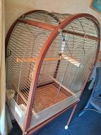 Grote staande vogelkooi, Ophalen, Metaal, Vogelkooi