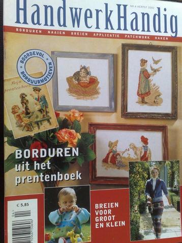 Handwerkhandig Borduren-haken-breien-patchwork-naaien nr. 4 beschikbaar voor biedingen