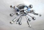 retro Sputnik lamp plafondlamp Space Age, Ophalen of Verzenden, Zo goed als nieuw, Metaal, Space Age