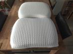 Te koop, 2 Ikea ergonomische hoofdkussens klubbsporre., Ophalen, Eenpersoons, Wit, Zo goed als nieuw
