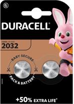 Duracell CR2032 Knoopcel Batterijen - 2 stuks, Audio, Tv en Foto, Accu's en Batterijen, Nieuw, Ophalen of Verzenden