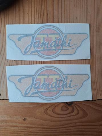 Jamathi tank stickers/logo's. beschikbaar voor biedingen