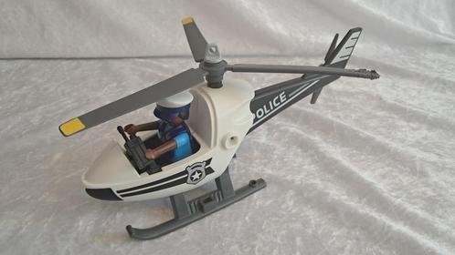 Nette politie helikopter klein, Playmobil met politieagent, Kinderen en Baby's, Speelgoed | Playmobil, Gebruikt, Los playmobil