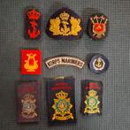Verzameling Emblemen Koninklijke Marine en Korps Mariniers, Verzamelen, Ophalen of Verzenden, Marine, Nederland, Embleem of Badge