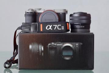 GARANTIE - Sony Alpha a7c II + 28-60mm f/4-5.6 - als nieuw beschikbaar voor biedingen