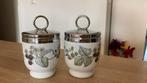 Royal Worcester Porcelain Coddler 2 st. ei-pocheren bramen, Ophalen, Zo goed als nieuw, Overige stijlen