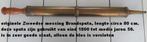 originele Zweedse messing brandsputa, periode jaren 50, Antiek en Kunst, Ophalen of Verzenden