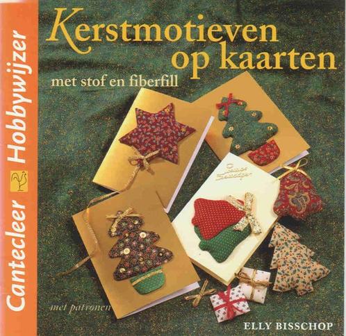 Elly Bisschop - Kerstmotieven op kaarten, Hobby en Vrije tijd, Kaarten | Zelf maken, Zo goed als nieuw, Blanco kaart of Basiskaart