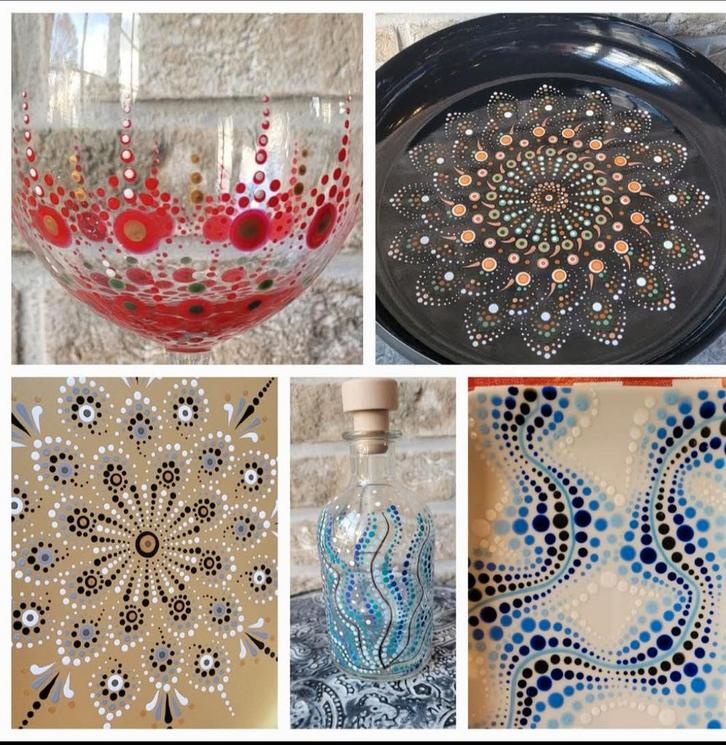 Workshop Dotpainten op de Hakehoeve, Hobby en Vrije tijd, Schilderen, Nieuw, Ophalen of Verzenden