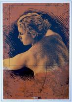Brocante - Zwoele zachte zeefdruk!, Antiek en Kunst, Kunst | Litho's en Zeefdrukken, Ophalen