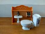 Toilet Sylvanian Families, Verzamelen, Poppenhuizen en Toebehoren, Ophalen, Zo goed als nieuw, Poppenhuis