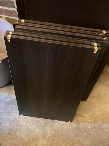 IKEA Besta Planken Zwartbruin 56x36cm (5 stuks) - afbeelding 2