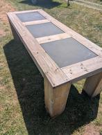 Steigerhouten tuintafel 260*100, Tuin en Terras, Ophalen, Gebruikt, Rechthoekig, Hout