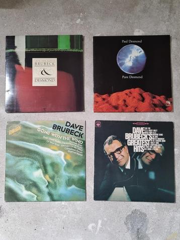 4 lp's  dave brubeck beschikbaar voor biedingen